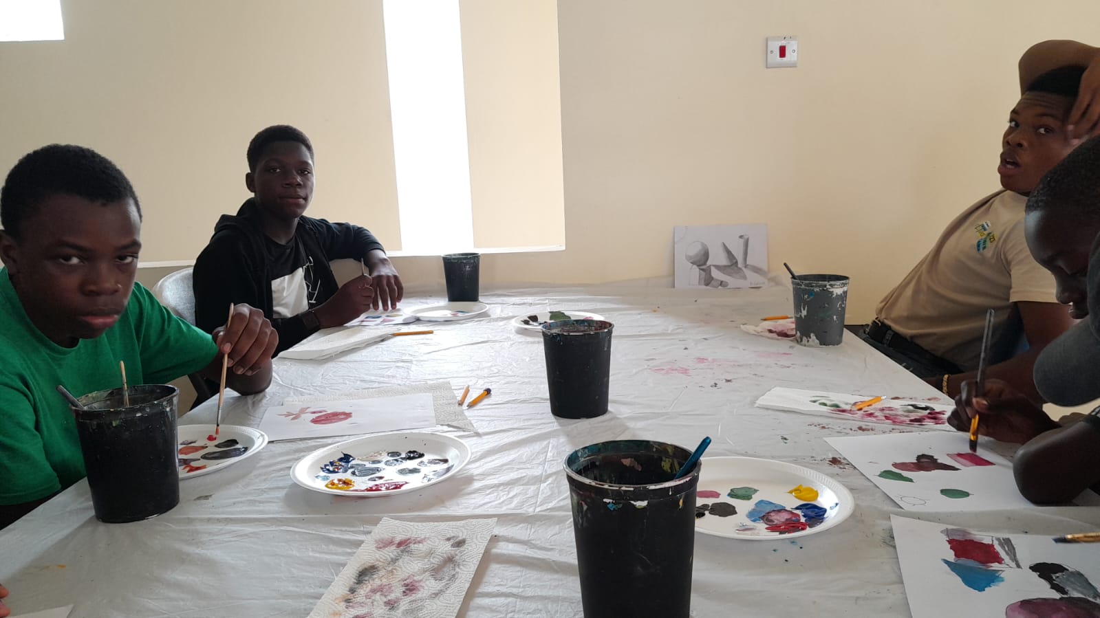 Day 1 Art class